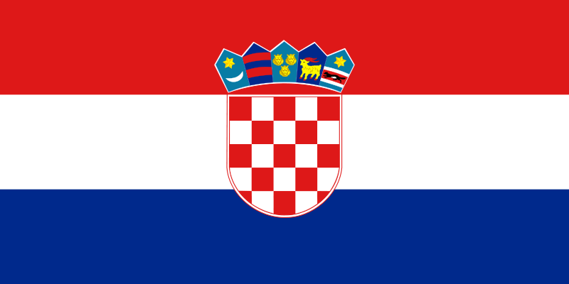Флаг Хорватии 