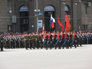 Парад в Волгограде