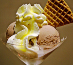 Мороженое, рецепты мороженого, морожена, карамель, шоколадное мороженое, пломбир