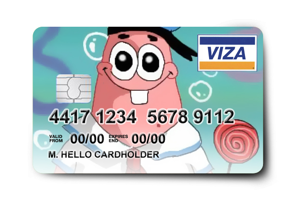 Расшифровываем кредитную карту