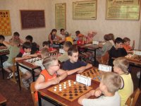 Турнир детских, летних, пришкольных лагерей по шахматам и шашкам Тракторозаводского района