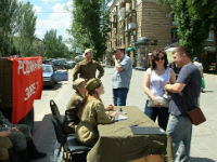 В Волгограде набирают добровольцев на защиту Сталинграда