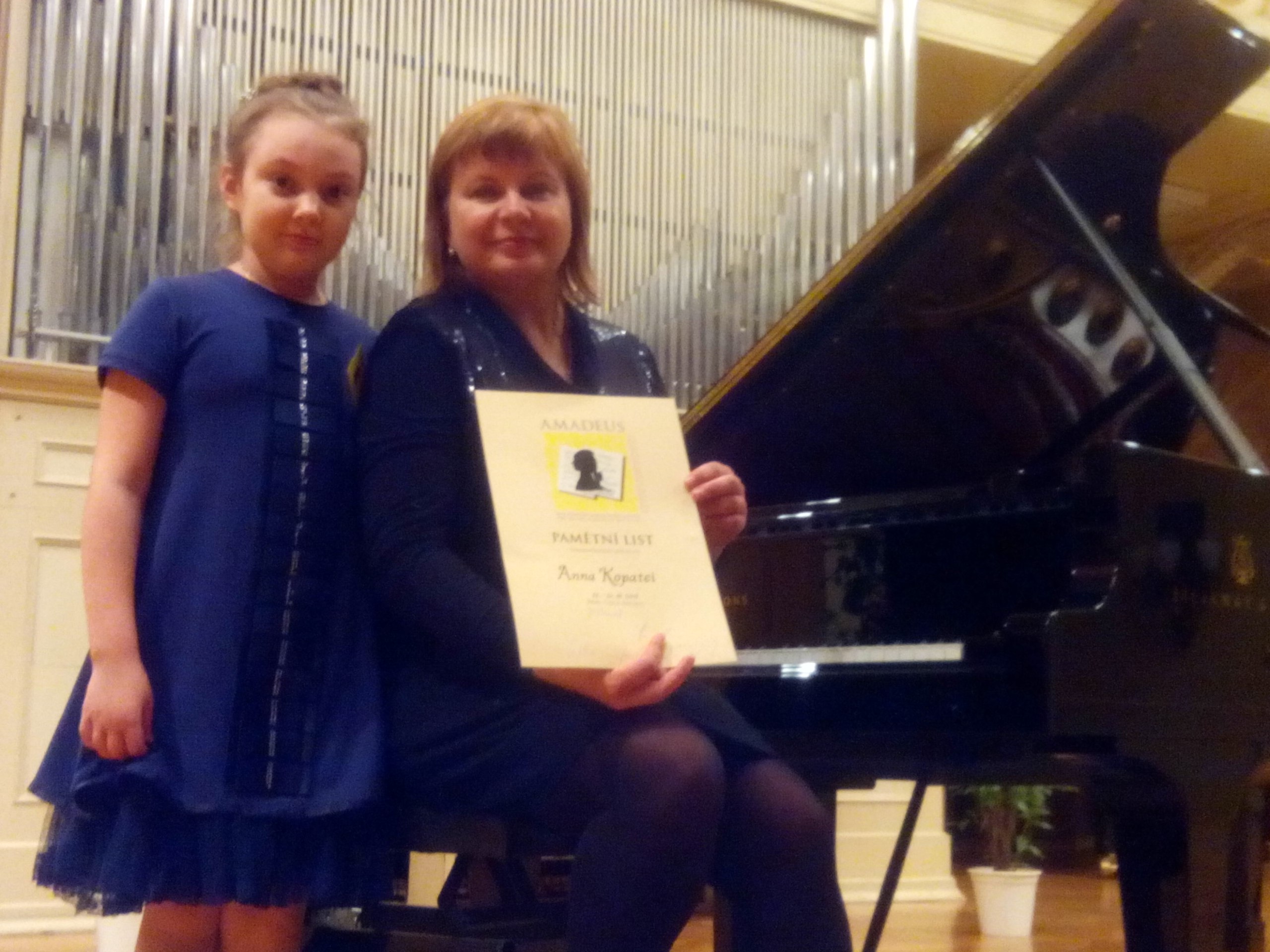 Юная волгоградка Анна Копатей стала одной из лучших на конкурсе в Чехии
