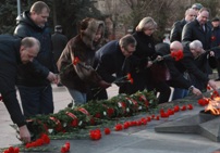 В Волгограде прошли памятные мероприятия в День Неизвестного Солдата