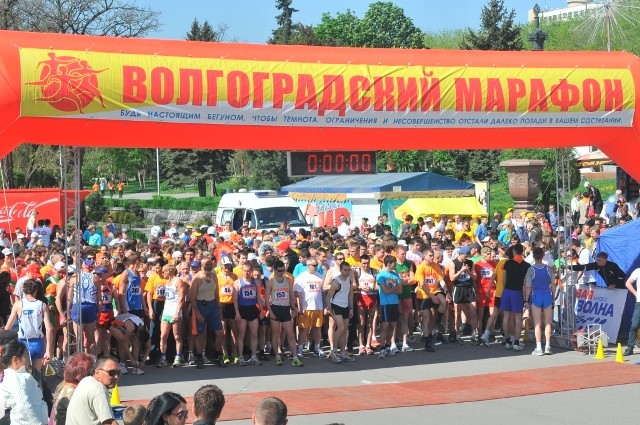 300 детей преодолели тысячеметровый круг в «Волгоградском марафоне»