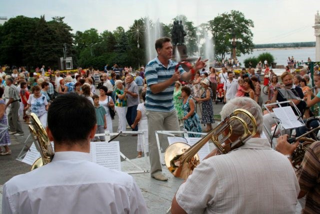 В центре Волгограда начнет работу летняя концертная площадка