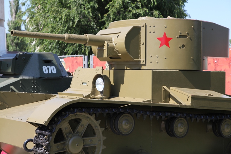Советский легкий танк Т-26 пополнит коллекцию музея «Сталинградская битва» 