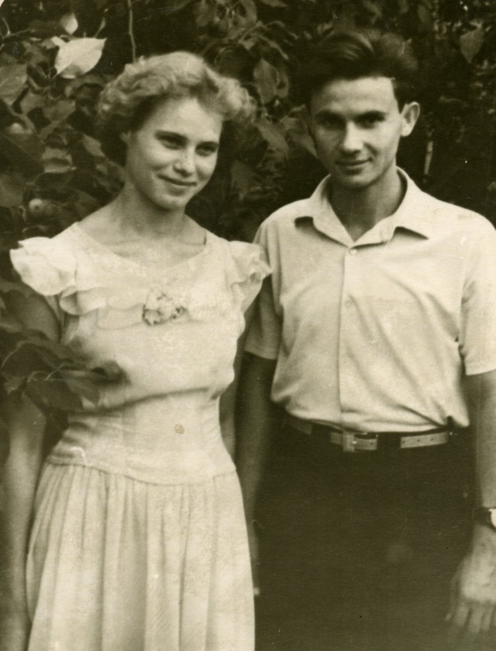 Лидия Сучкова с мужем