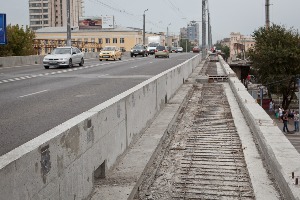 В Волгограде досрочно открыли движение по четырем полосам Комсомольского моста