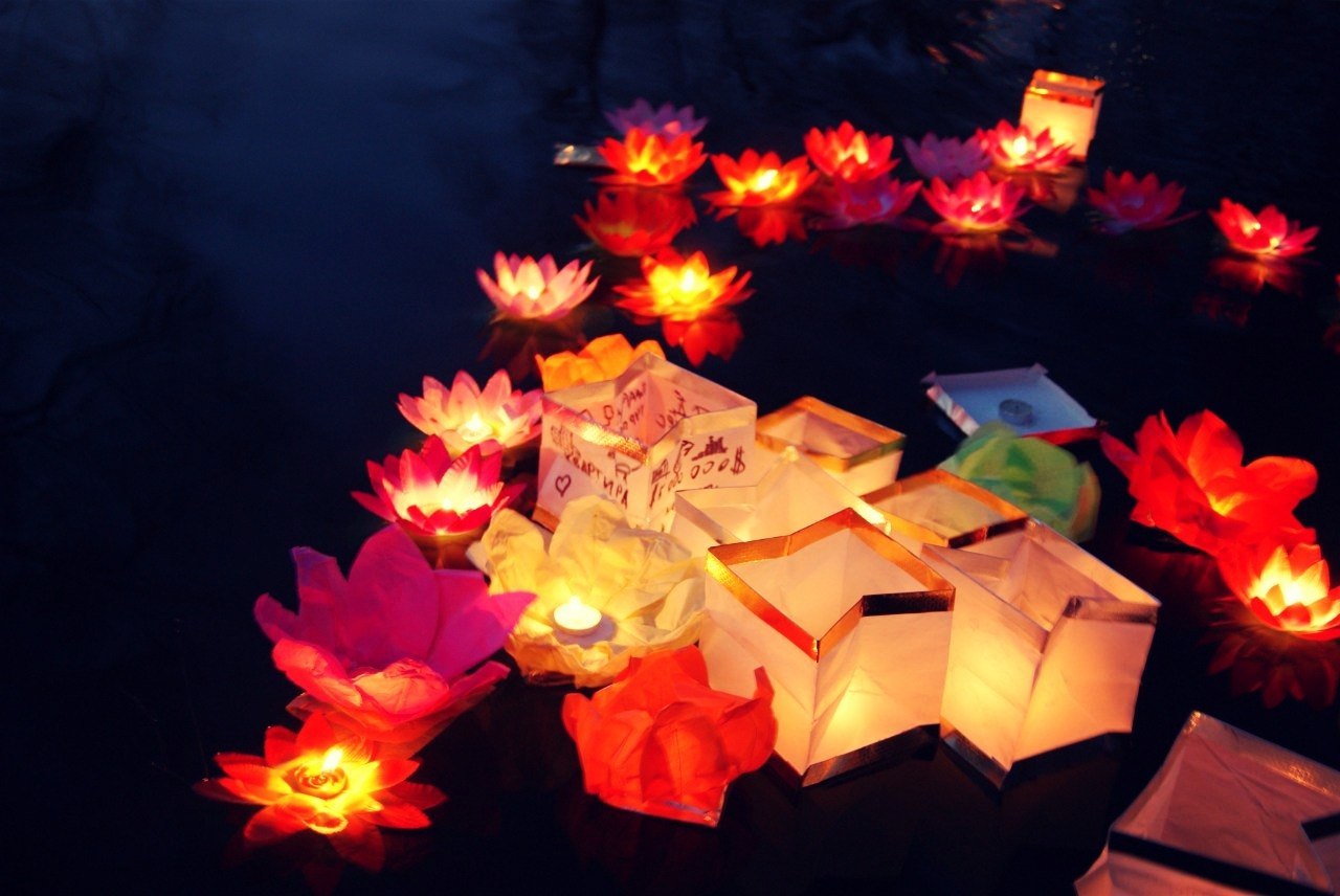 В Волгограде на Ангарском пруду  состоится Фестиваль водных фонариков