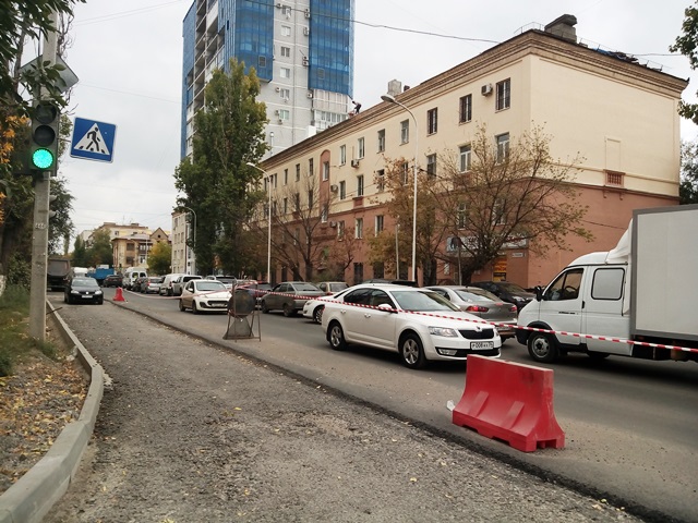 В Волгограде после ремонта дороги откроют улицу Козловскую