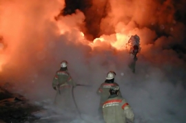 В Городищенком районе на пожаре едва не погиб  36-летний мужчина