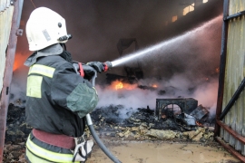 Под Волгоградом в частном доме заживо сгорела 70-летняя женщина