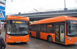 В Волгограде на маршруты №2, 6 и 21 вышли новые автобусы