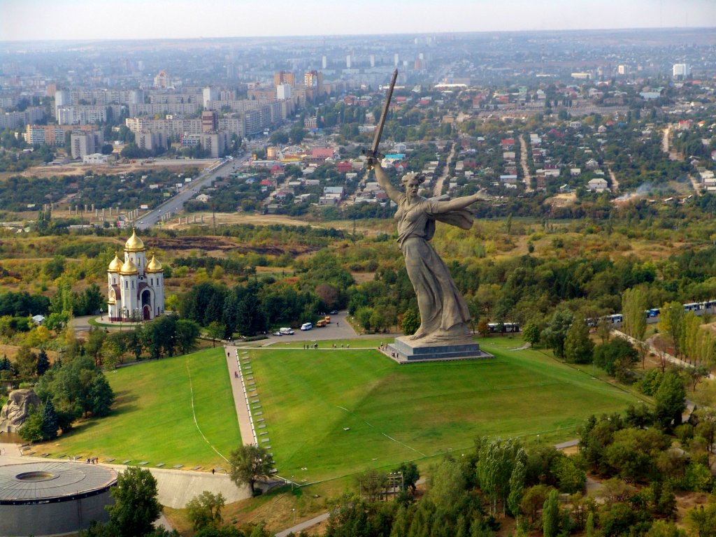 В Волгограде к 9 мая 2018 года  благоустроят парк на Мамаевом кургане 