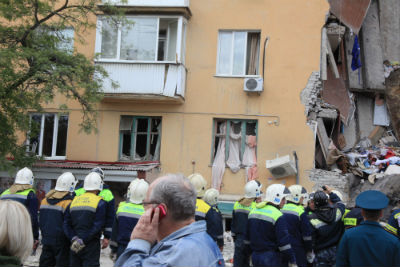 В Волгограде полностью снесут разрушенный после взрыва дом