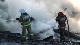 На территории стадиона «Волгоград Арена» горело здание 