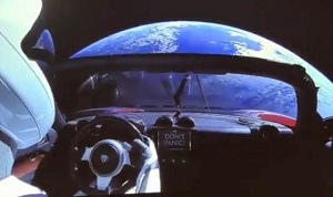 Автомобиль в космосе