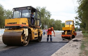 В Волгограде уложили 80 тысяч тонн асфальтобетона