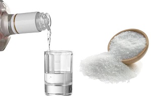 Соль и водка как лекарство