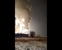 В Астраханской области взорвалась ракета