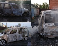 Под Волгоградом бомж спалил машину из мести