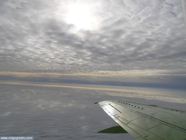 рейс Волгоград-Москва. Высота 7...8 км.. небо, облака, природа