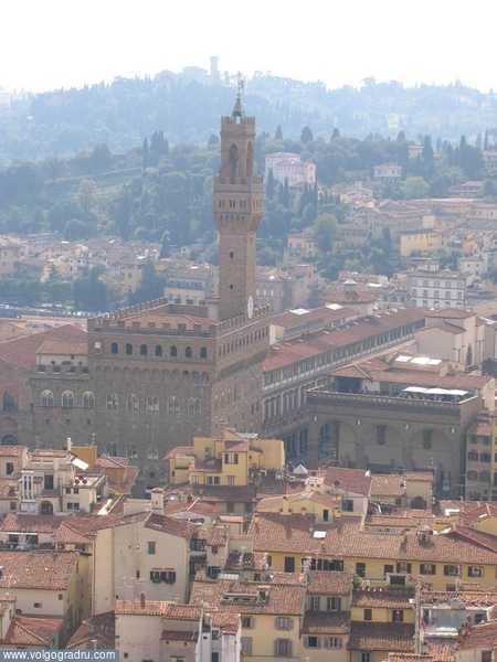 Панорама Флоренции. . 