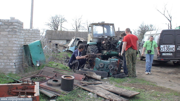 Подготовка к посевной.. ремонт тракторов., 