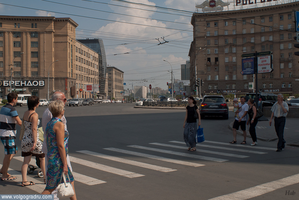 На Красном проспекте.. улицы Новосибирска, Новосибирск, 