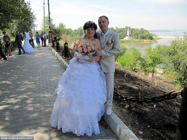 Один из моих самых счастливых дней в жизни! . Свадьба, Волгоград, набережная Красноармейского района