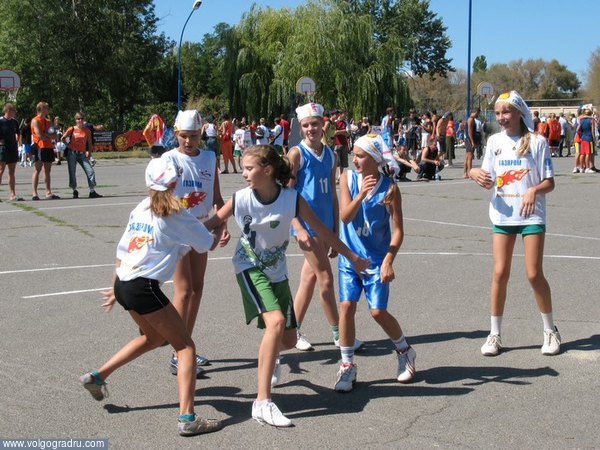 Женские команды. Волгоградский марафон, Оранжевый мяч, стритбол