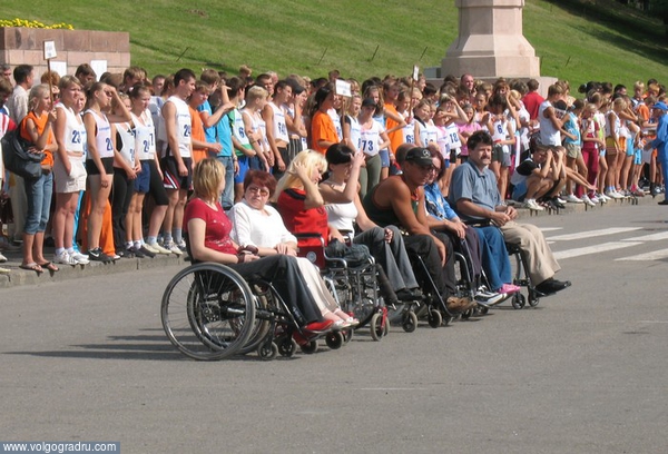 Участники «Волгоградской мили». День города 2007, день Волгограда, праздники