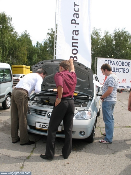 Renault Logan. День города 2007, праздники Волгограда, праздники