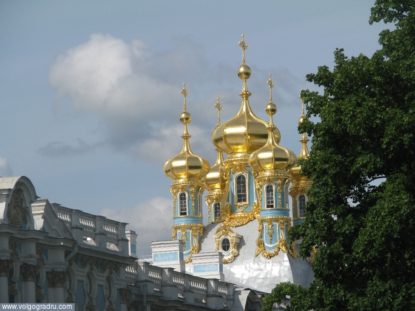 Купола. Санкт-Петербург, Царское село, Церковь