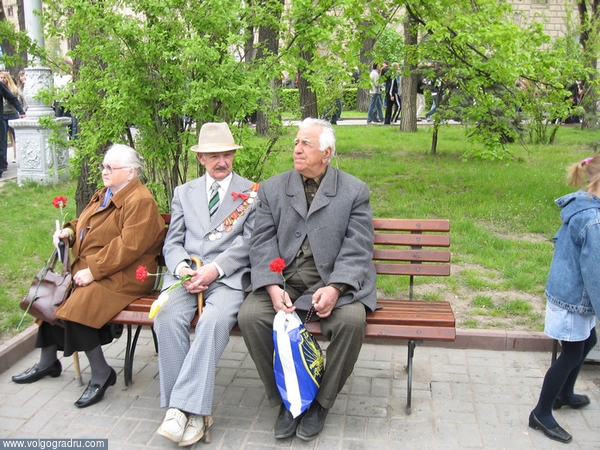 Ветераны. День Победы, 9 мая в Волгограде, 9 мая