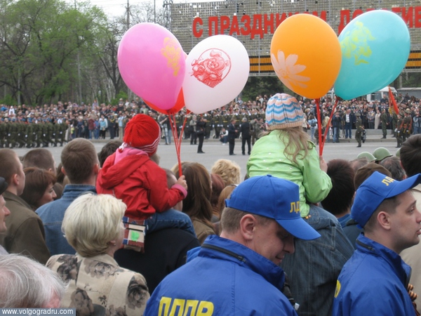 Воздушные шарики. День Победы, 9 мая в Волгограде, 9 мая