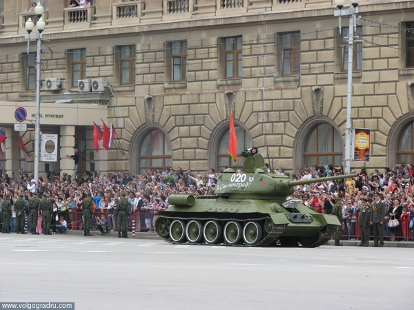 Танк Т-34. парад, Т-34, танк