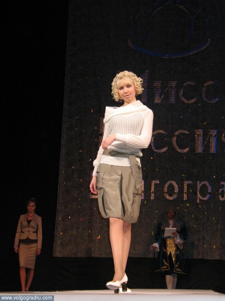 Показ модной одежды.. конкурс красавиц, империя красоты, мисс Волгоград 2007