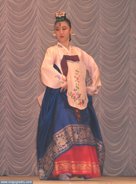 картинка. корея, танец, народный танец