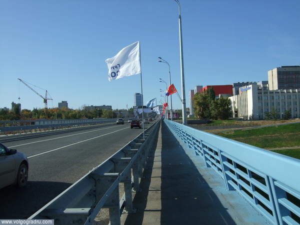 Открытие моста. Волгоград, мост, 
