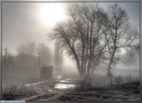 Подпущу еще немного тумана...Туман сегодня был хорош.... пейзажи Урюпинского района, пейзаж, туман