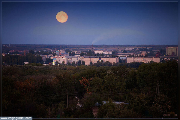 *****. вечер, вечернее время, вид на Урюпинск