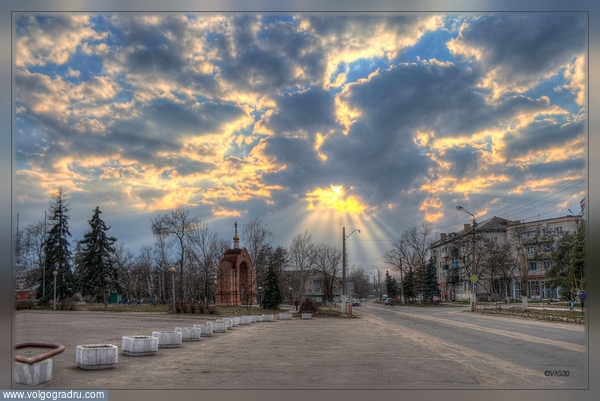 ***. Урюпинск, небо, красивое небо