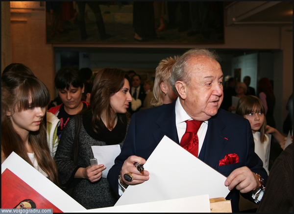 26 ноября, Волгоград посетил Президент Российской академии художеств - Зураб Константинович Церетели. Президент Академии художеств., 