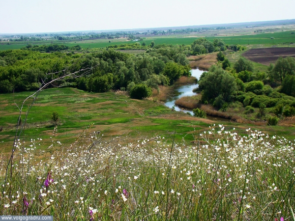 Река Ютаевка. Пейзажи Иловли, 