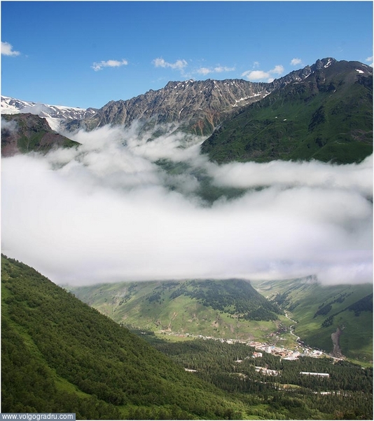 Над и под облаками. Кавказ, Северный Кавказ, путешествия