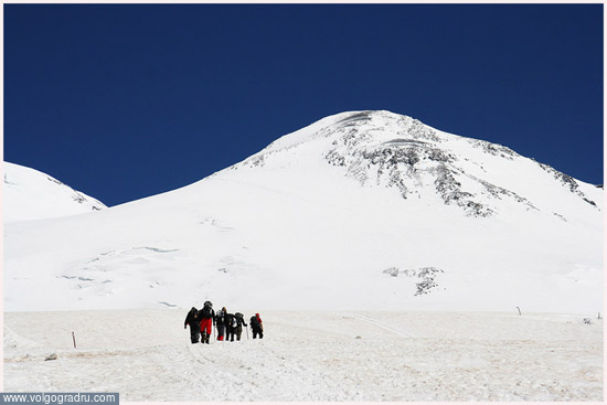 Восхождение на Эльбрус - высота 4000 м. Кавказ, горы, Эльбрус