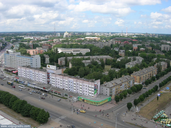панорама Калининграда. Калининград, панорама, лето