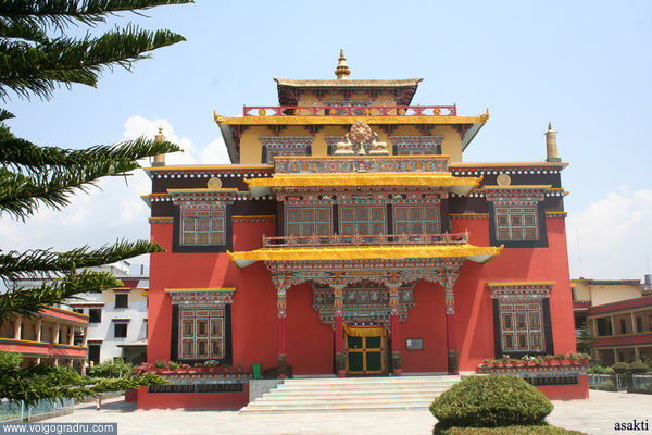 буддийский монастырь, Непал, Катманду, 2007г. буддизм, Непал, 